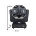 12 LED Discoball Moving Head